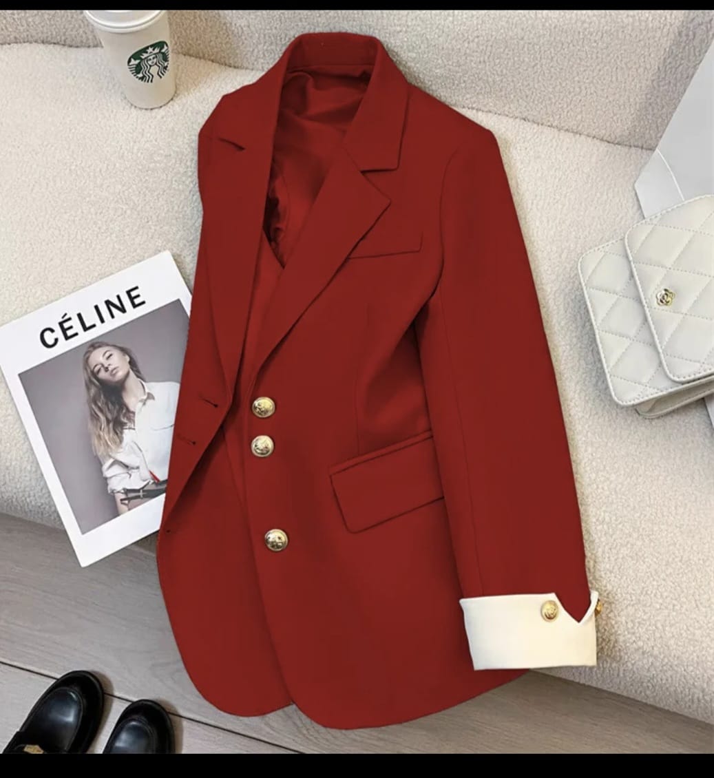 Crimson Executive Blazer