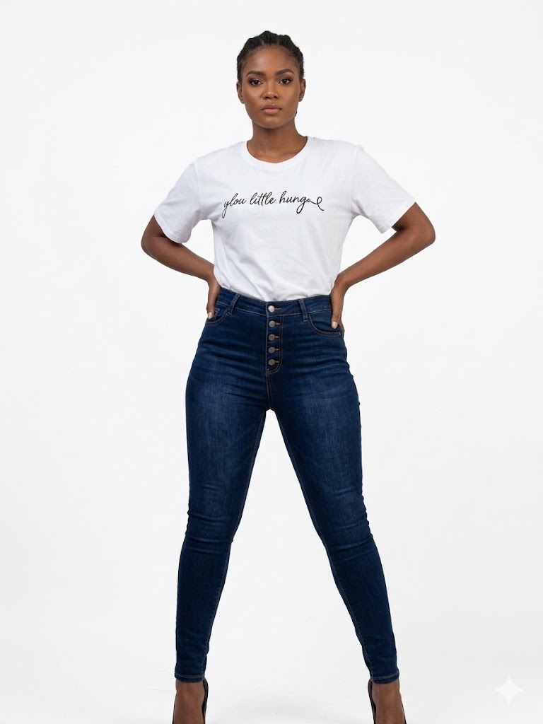 High-Rise Skinny Jeans