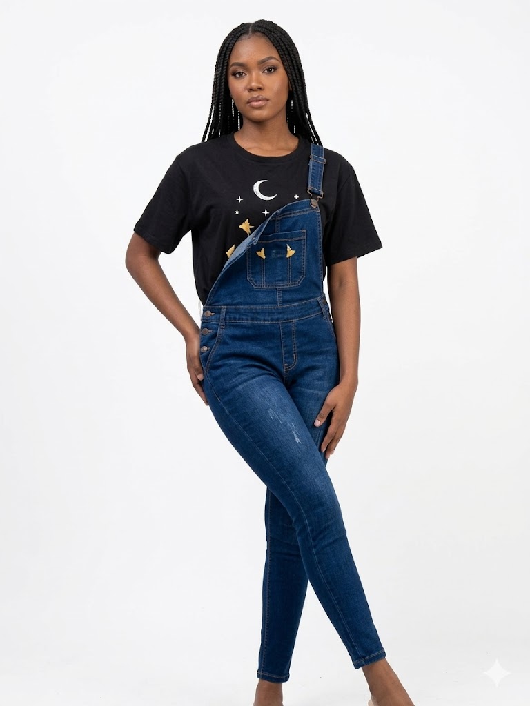 Denim Dungarees Jeans